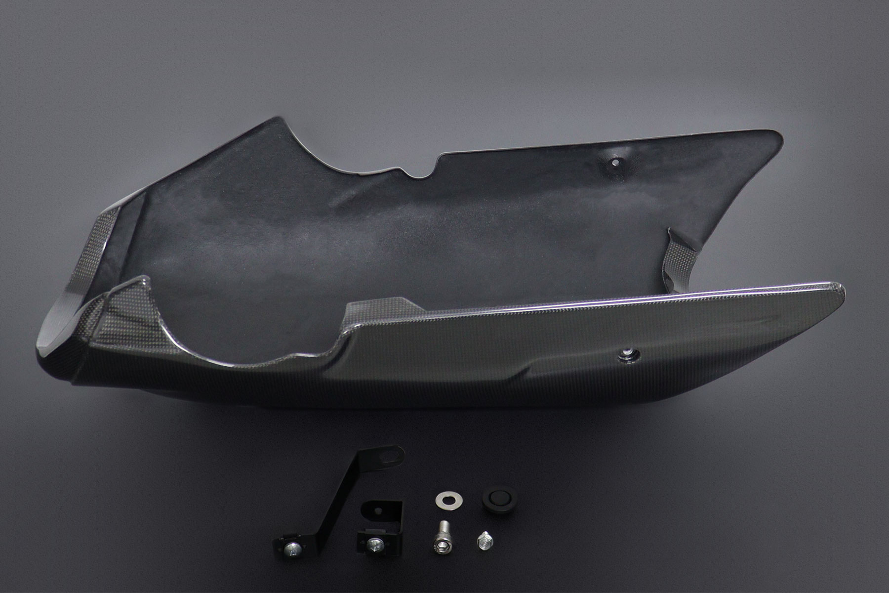Carbon belly pan set, Race, KTM 390 2022 -2025 - Image 3