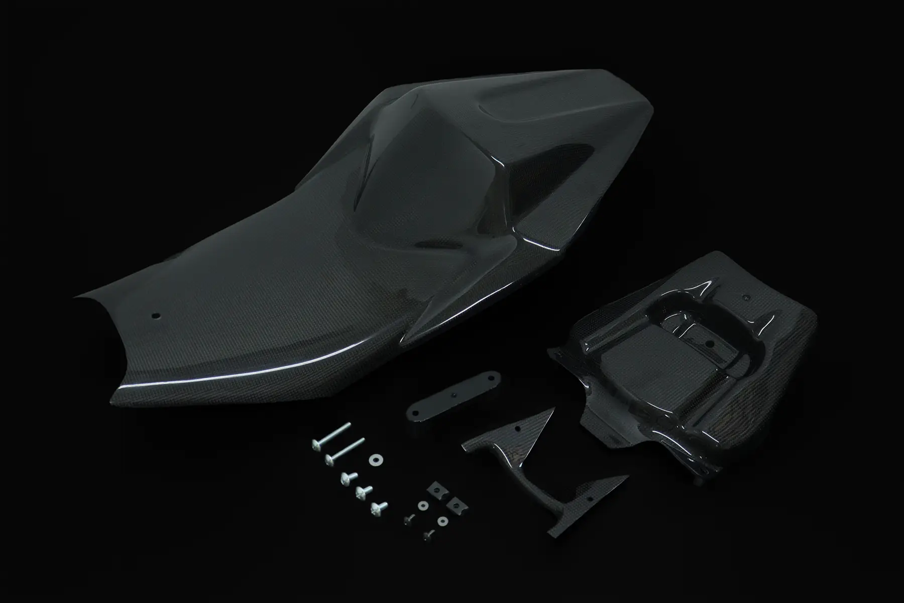 Carbon Kit, Seat Cowling Set, Street, GRP, KTM RC390 2022-2025