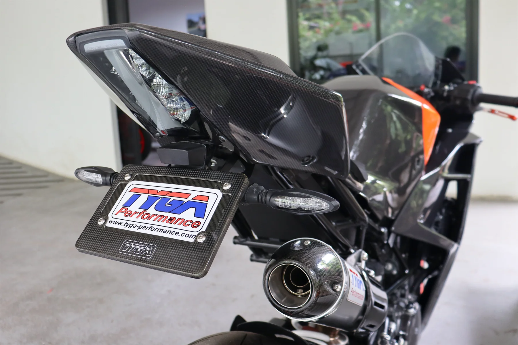 Carbon Kit, Seat Cowling Set, Street, GRP, KTM RC390 2022-2025 - Image 2