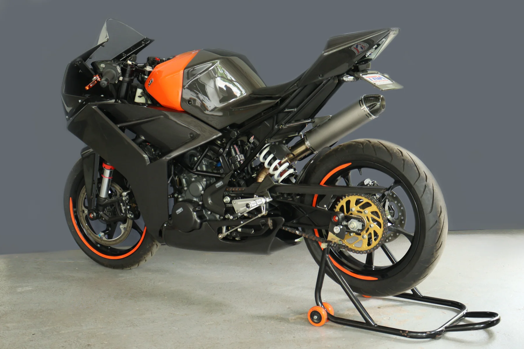 Carbon Kit, Seat Cowling Set, Street, GRP, KTM RC390 2022-2025 - Image 6