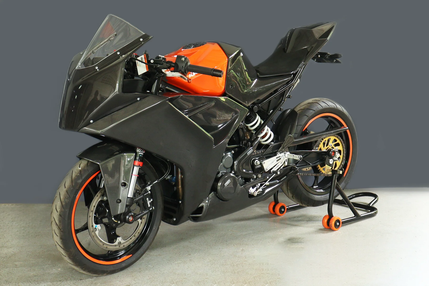Carbon Kit, Seat Cowling Set, Street, GRP, KTM RC390 2022-2025 - Image 7