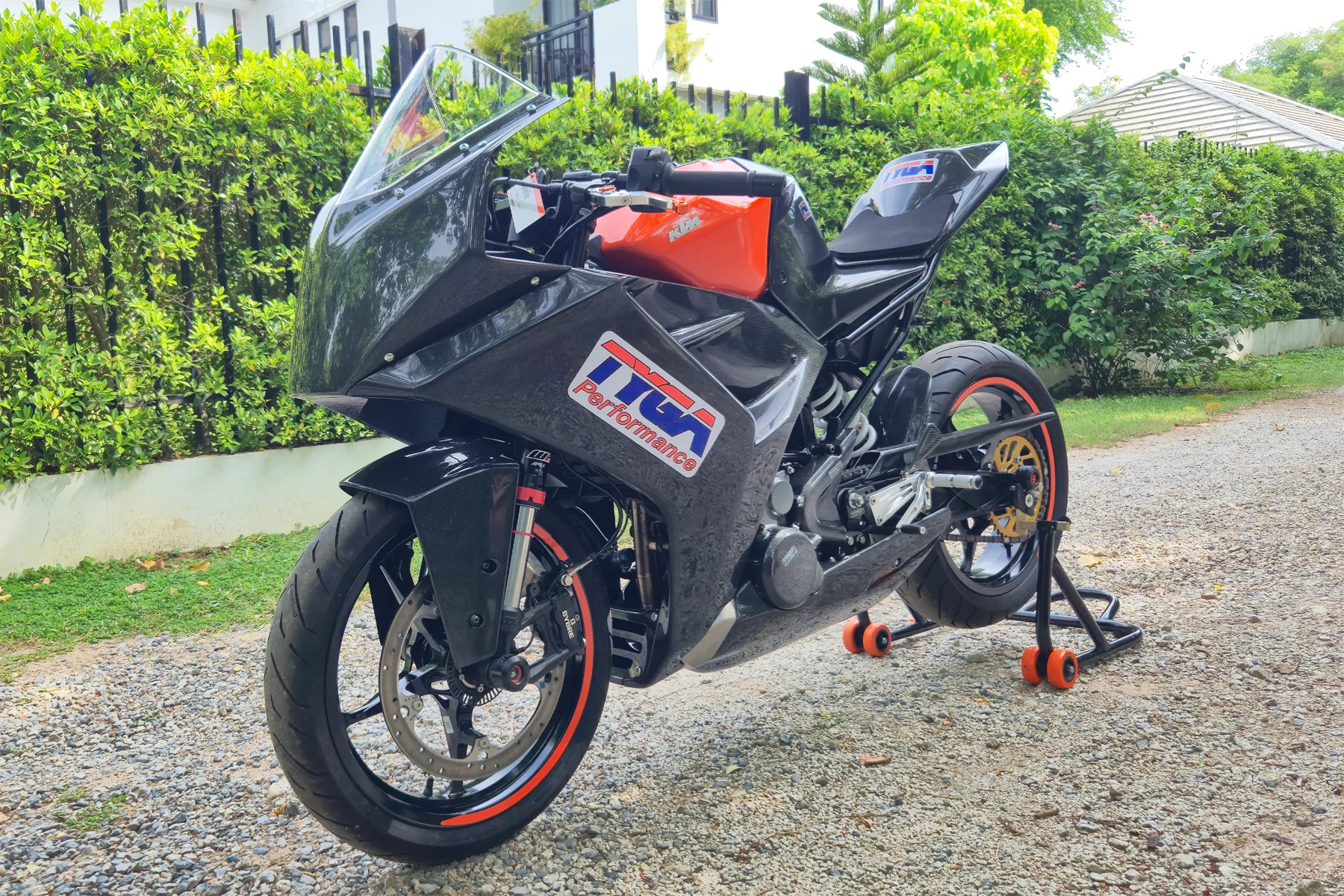 Carbon Kit, Seat Cowling Set, Race, GRP, KTM RC390 2022-2025 - Image 5