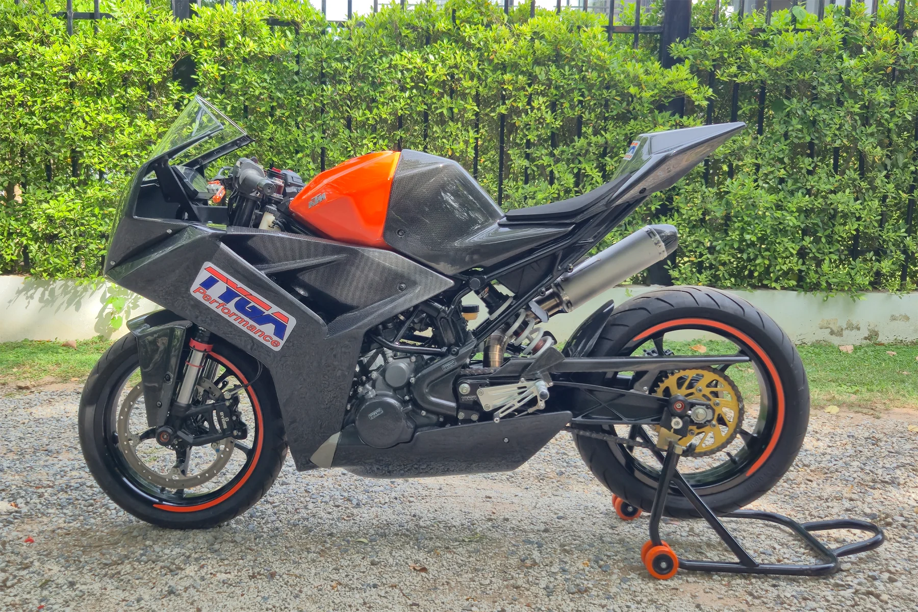 Carbon Kit, Seat Cowling Set, Race, GRP, KTM RC390 2022-2025 - Image 7