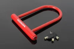 Alternative view of U-lock Honda, Red