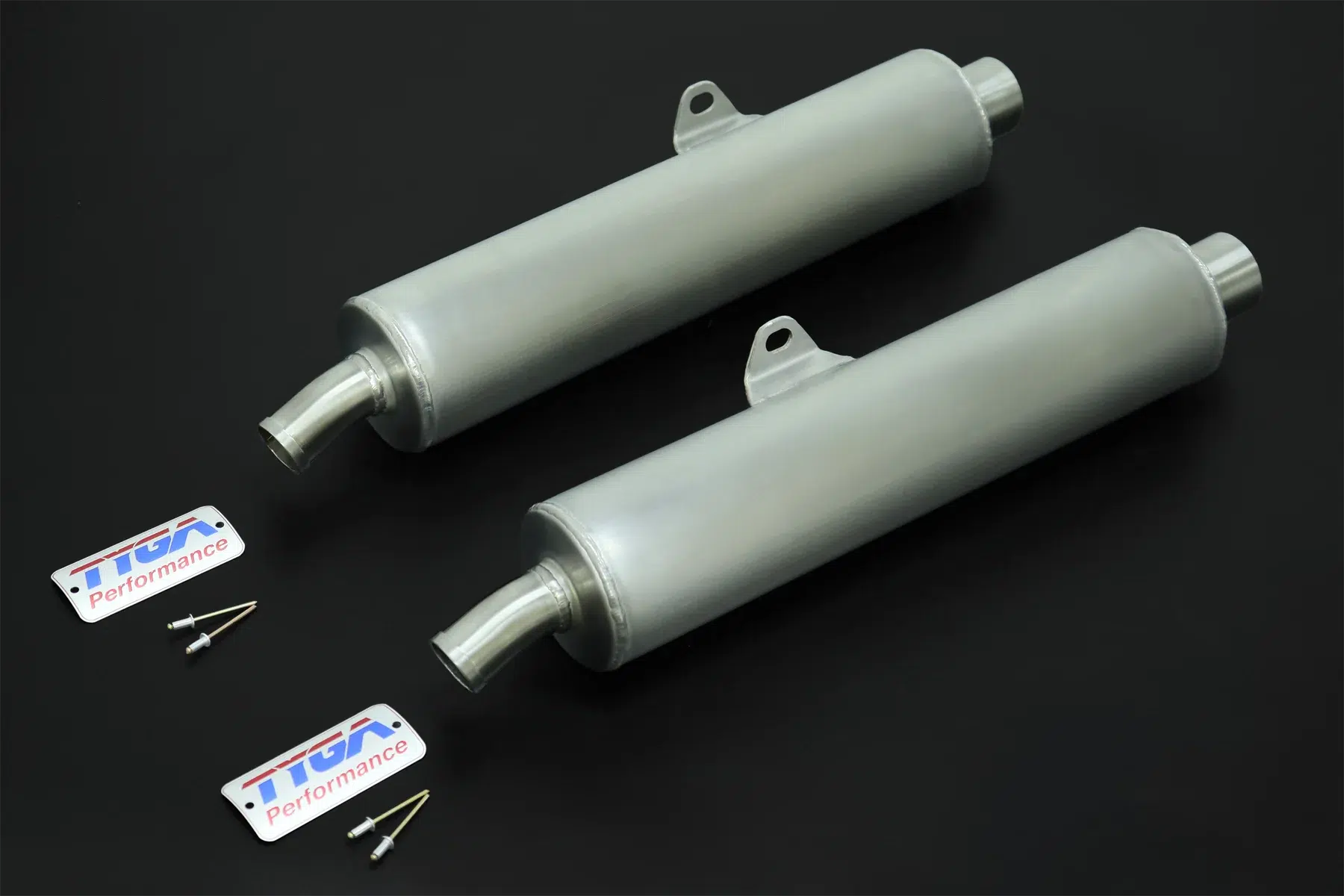 Silencer, Stainless, Set, Slip-On Replacement, RGV250 VJ22