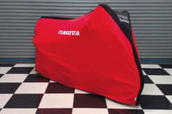 TYGA bike dust cover two tone Red/black, Cagiva