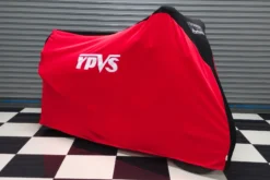 TYGA bike dust cover two tone red/black, YPVS
