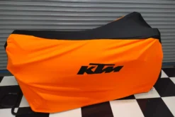 TYGA bike dust cover two tone Orange/black, KTM