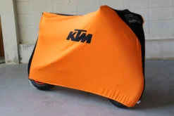 TYGA bike dust cover two tone Orange/black, KTM - Image 5