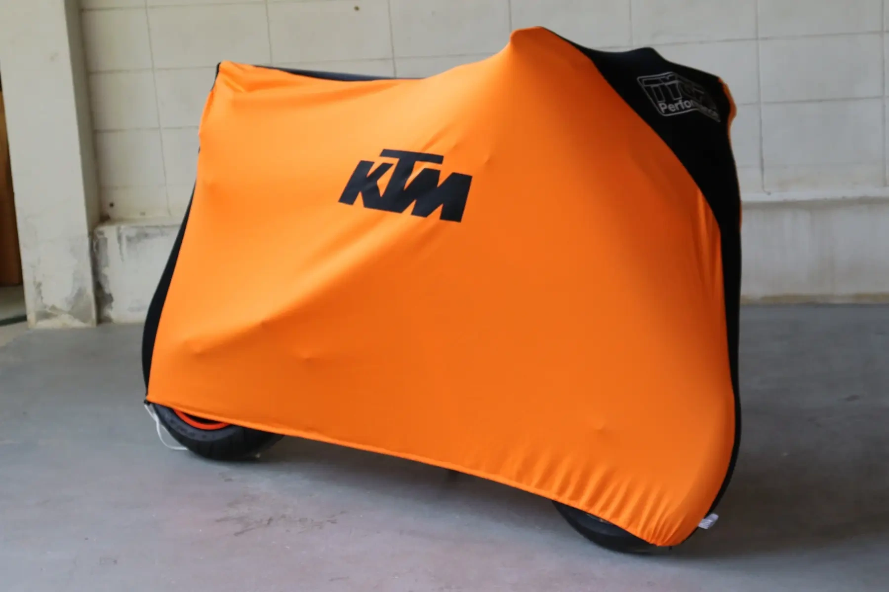 TYGA bike dust cover two tone Orange/black, KTM - Image 5