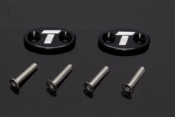 Mirror blanking plate black, 30mm